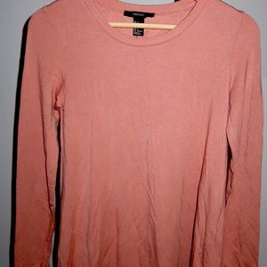 Long sleeve pink dress